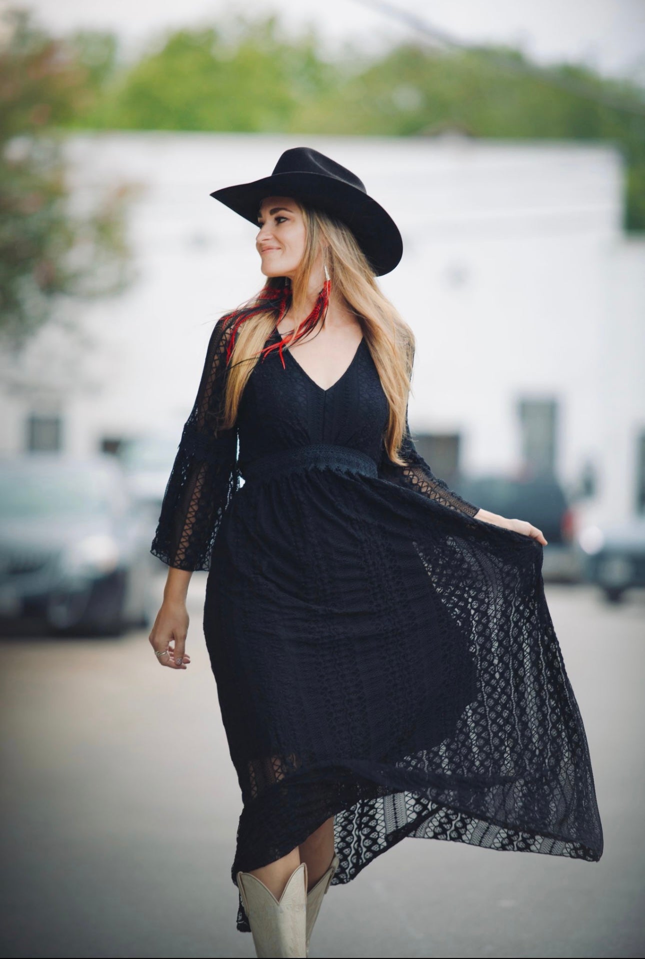 Las Cruces Lace Dress