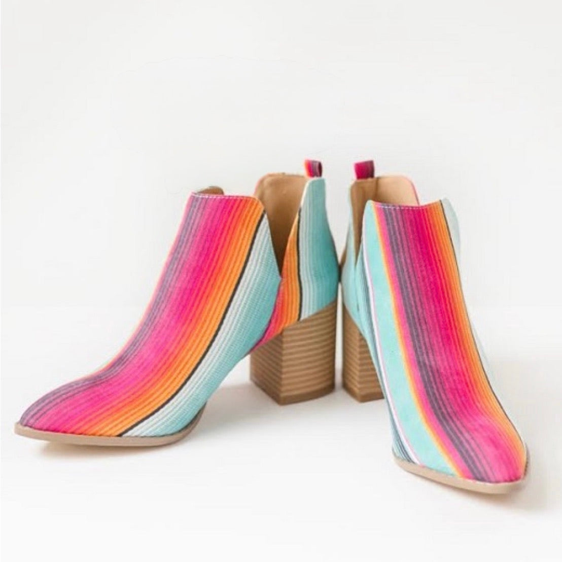 Serape Booties