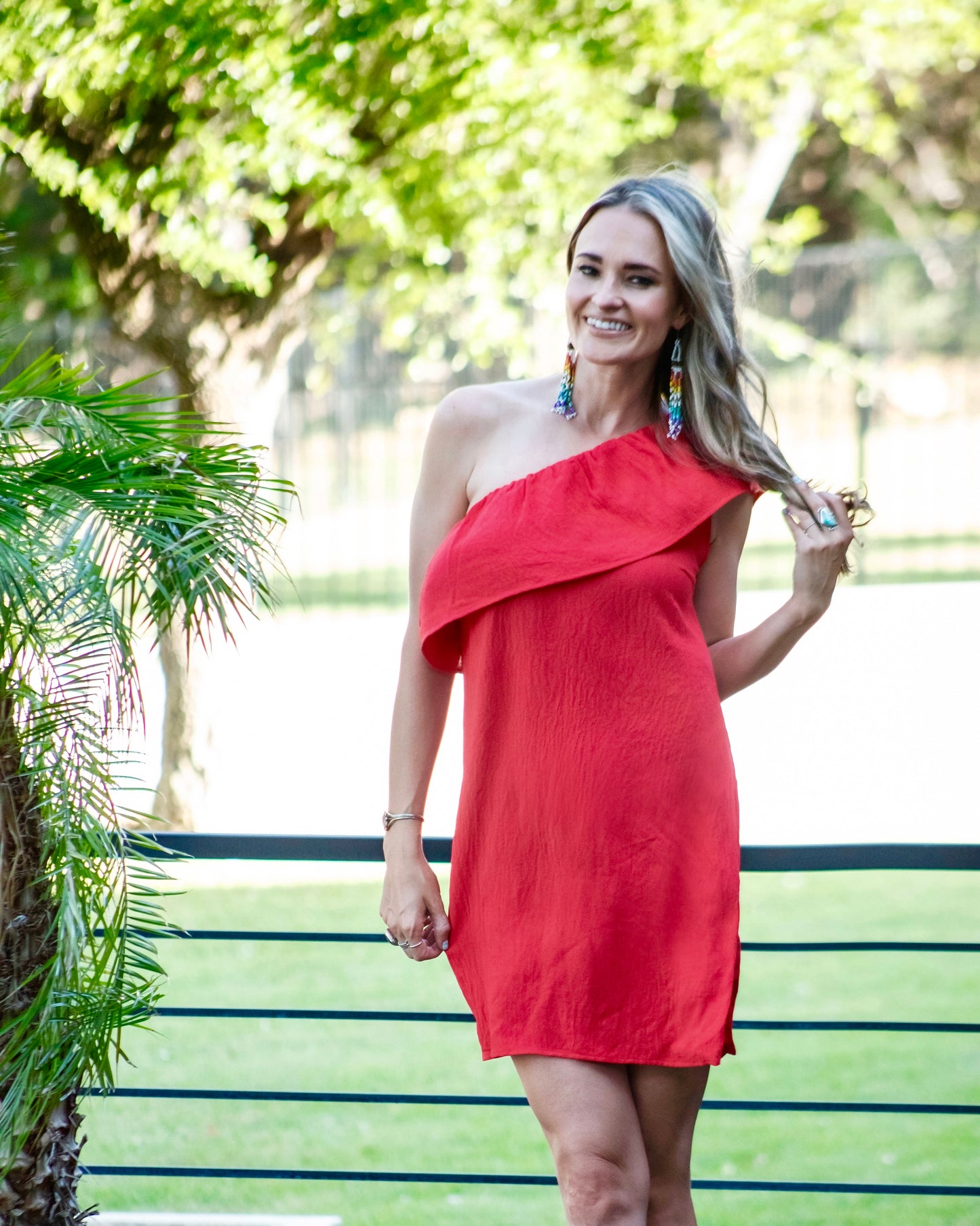 Roatán Ruffle Dress