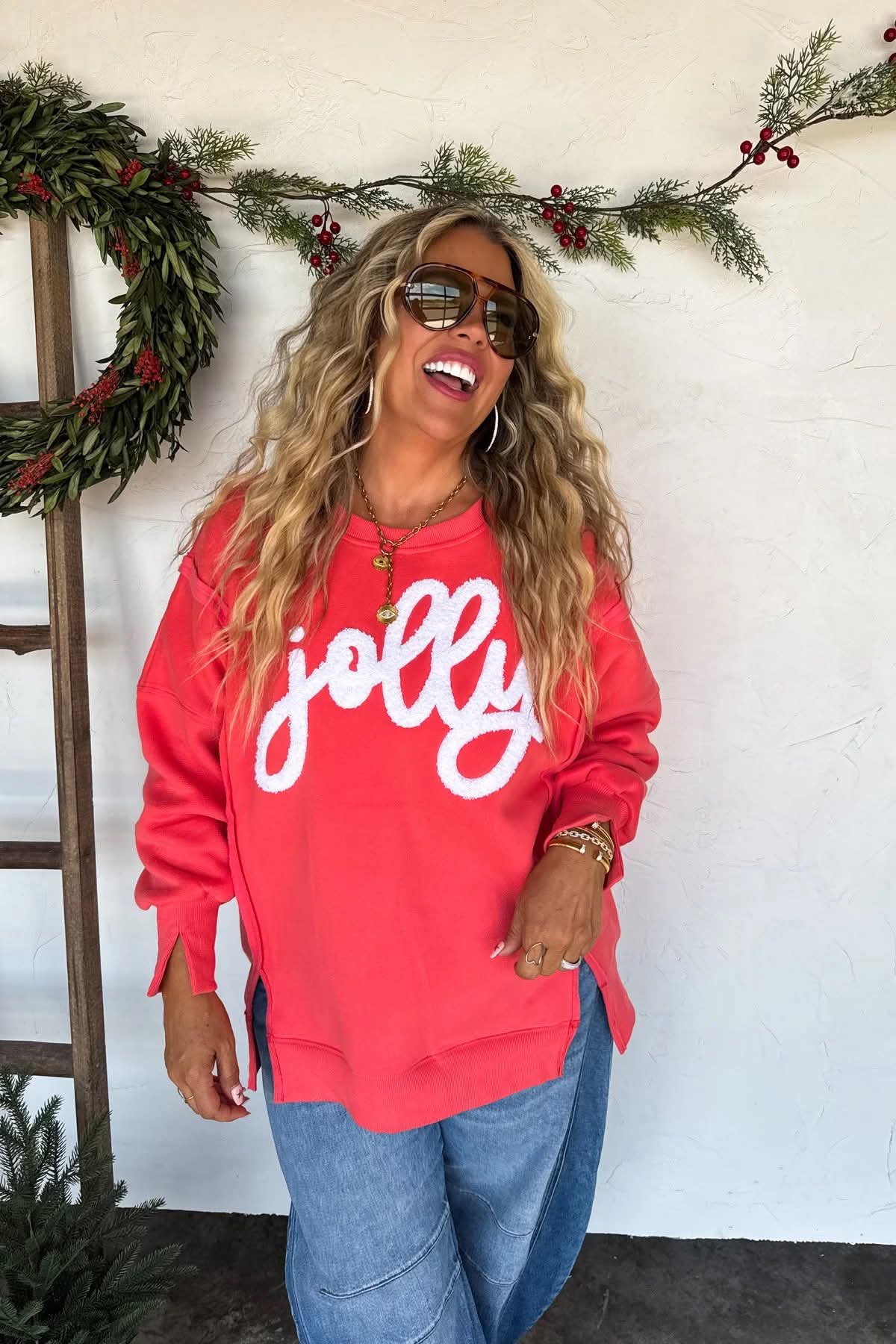 Chenille Patch Jolly