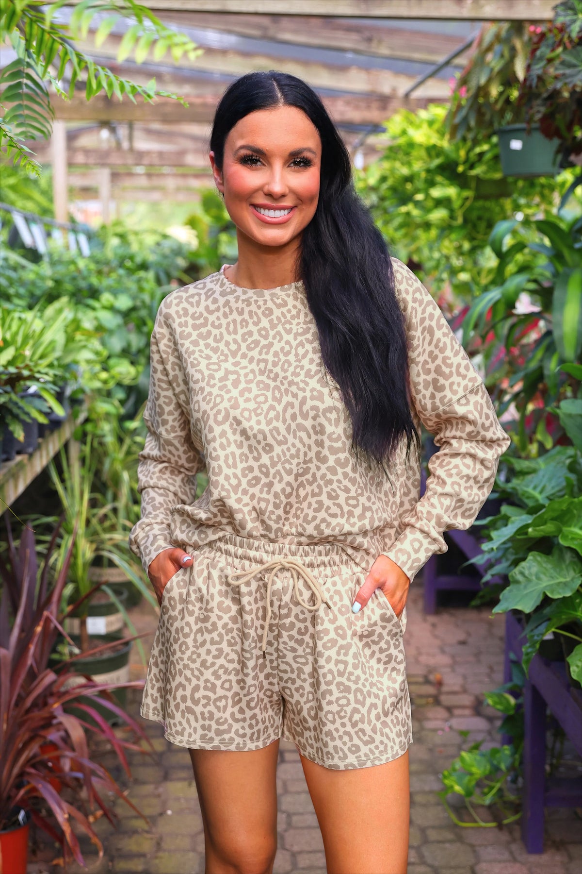 Leopard Luxe Lounge Set