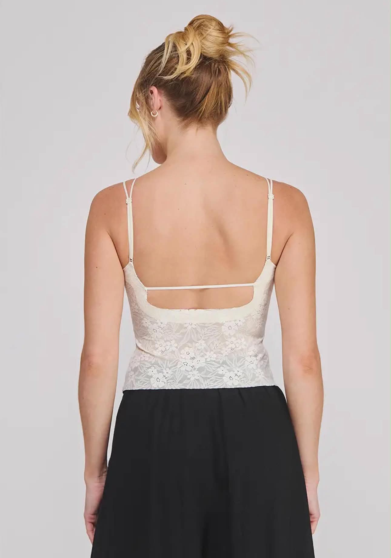 Ivory Lace Cami