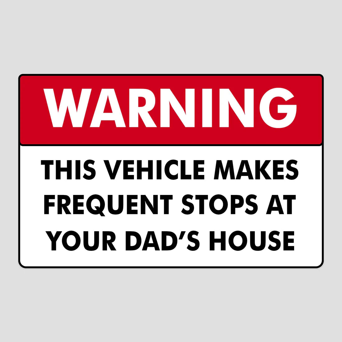 Bumper Decals