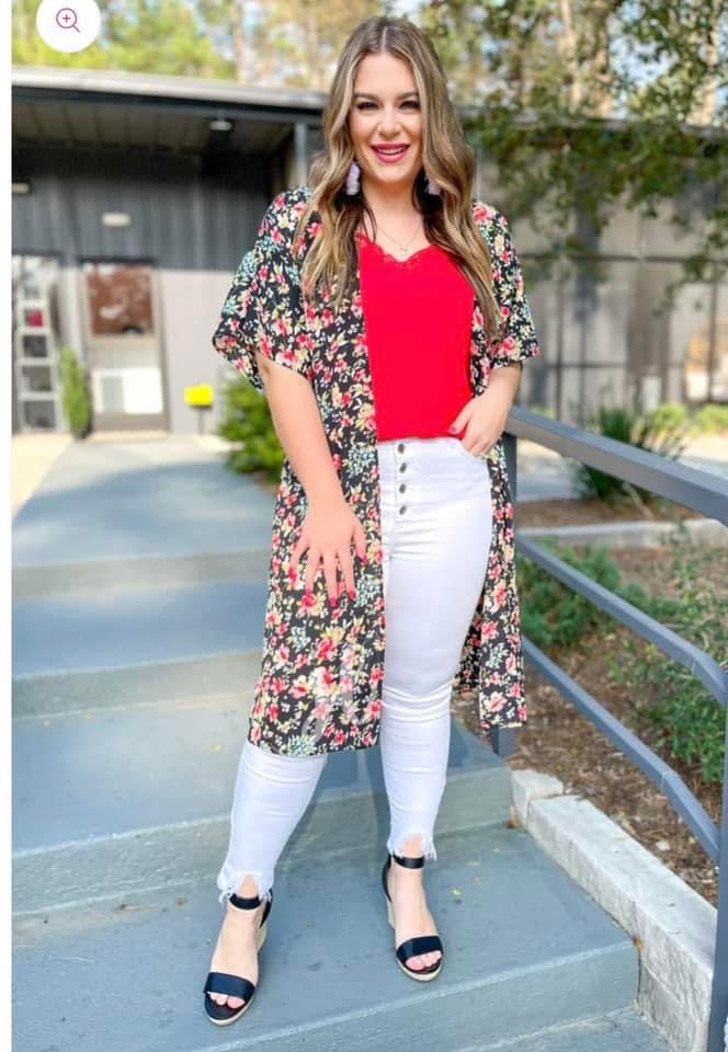 Garden Floral Kimono