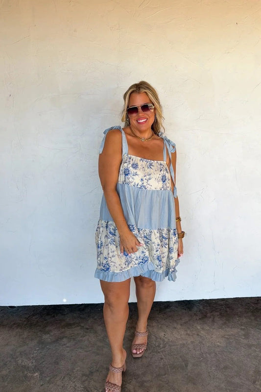Vintage Floral Dress