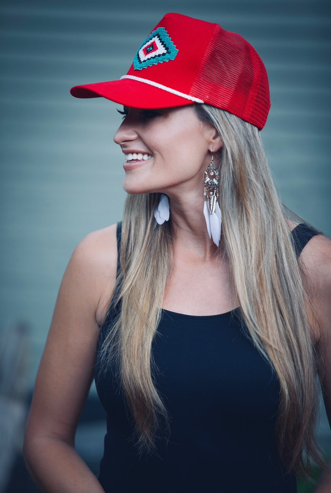 Ramblin Red Trucker