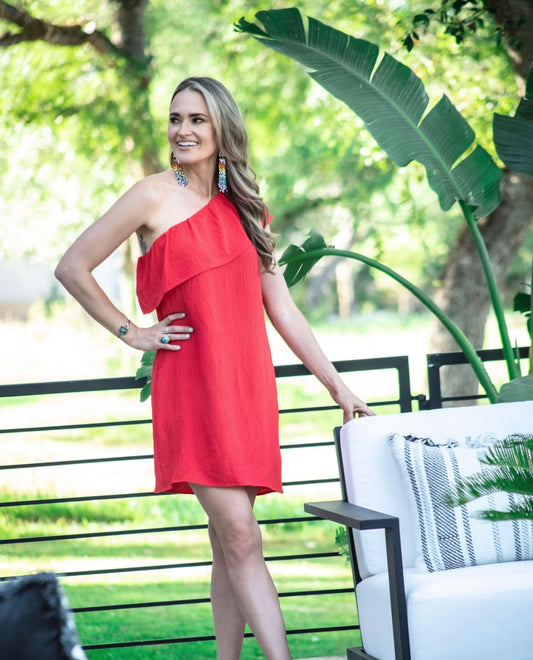 Roatán Ruffle Dress