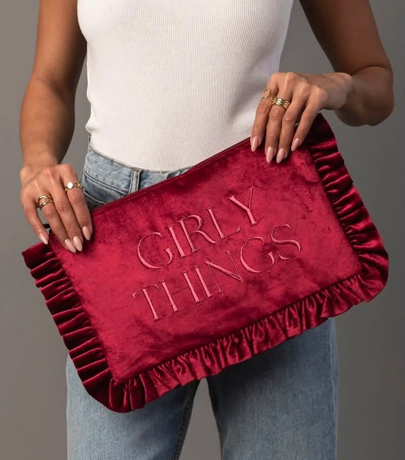Velvet Travel Bags