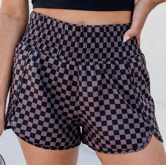 Checkered Shorts