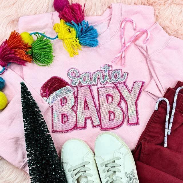 Sequins Santa Baby