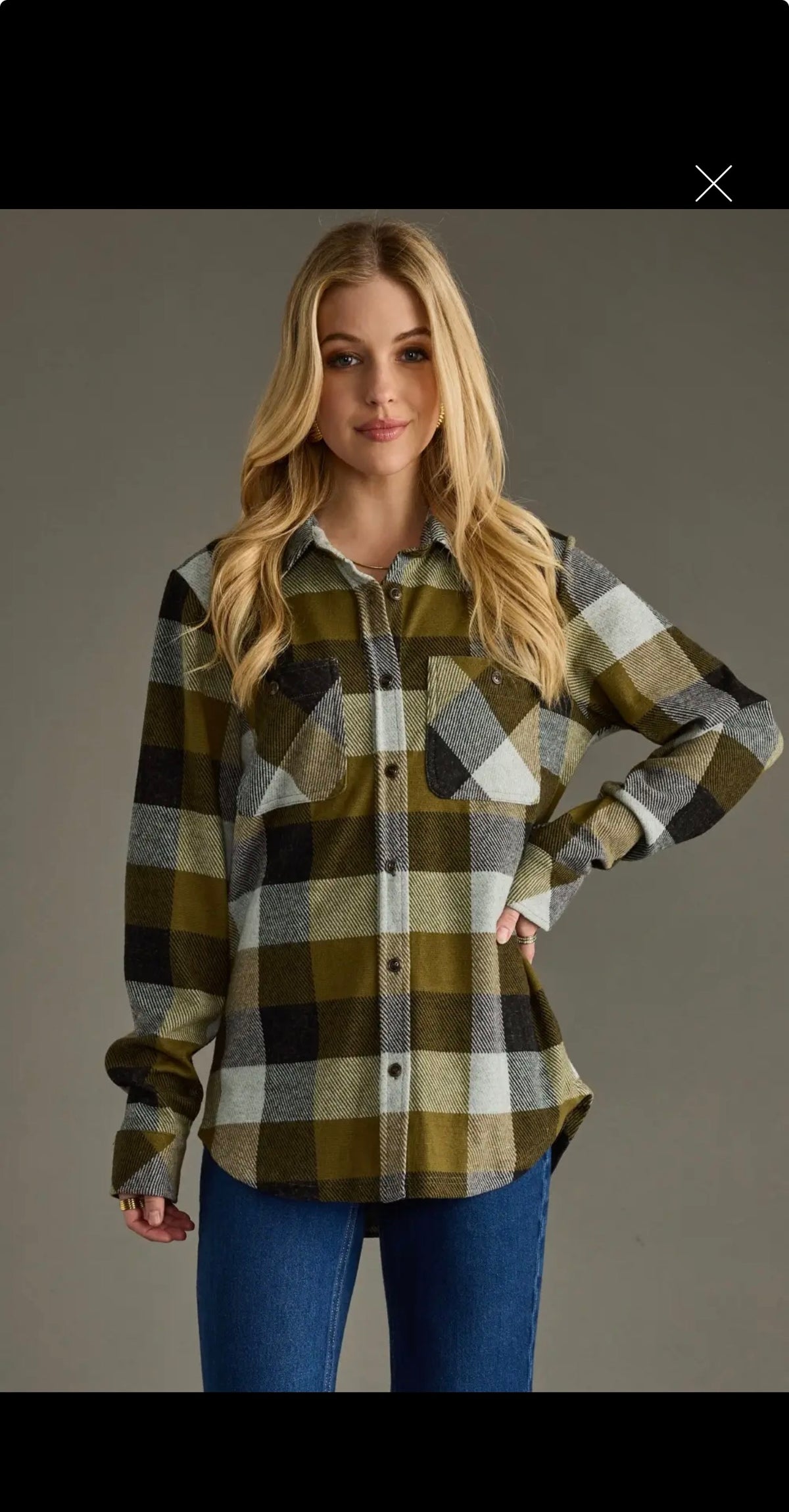 Plaid Button Up