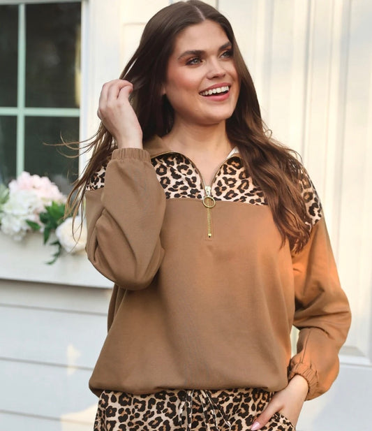 Leopard Pullover