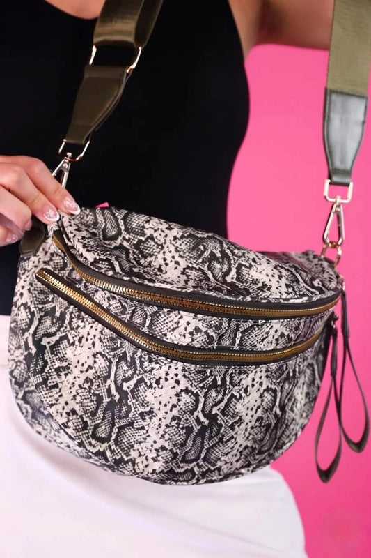 Snakeprint Bum Bag