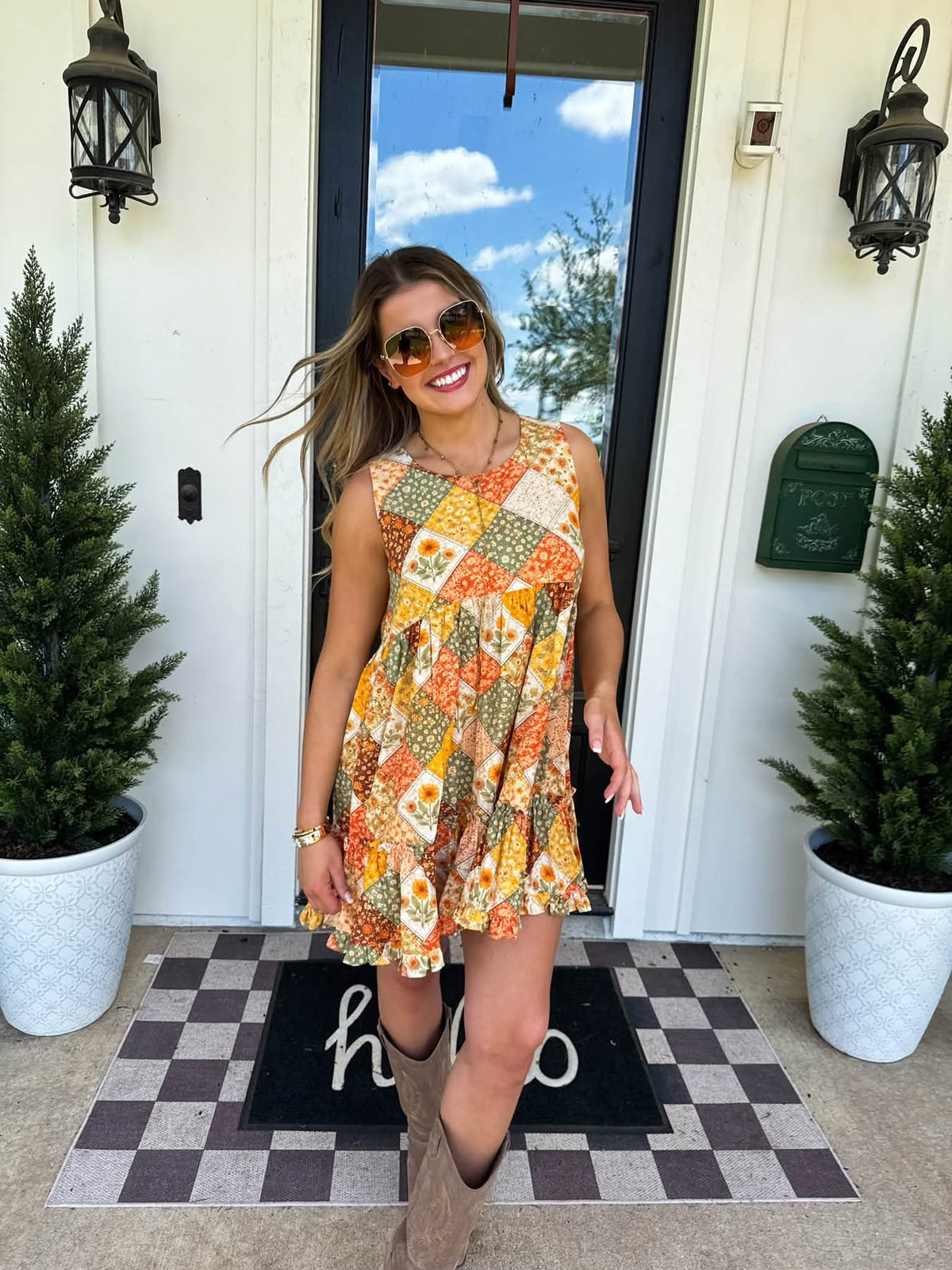 Patchwork Dress