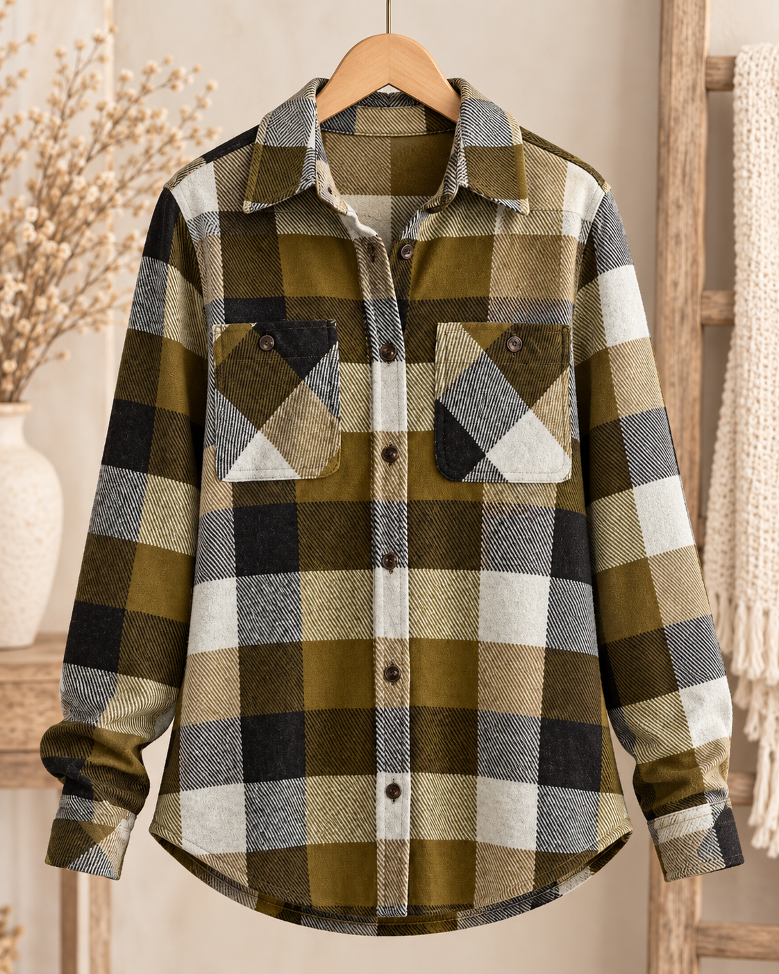 Plaid Button Up