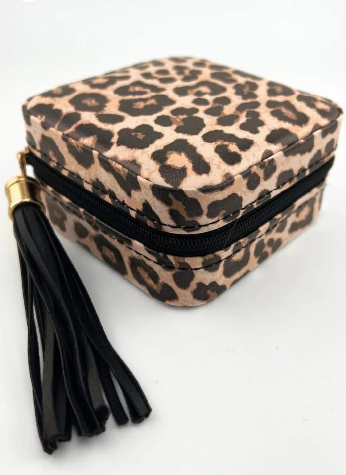 Leopard Jewlery Case