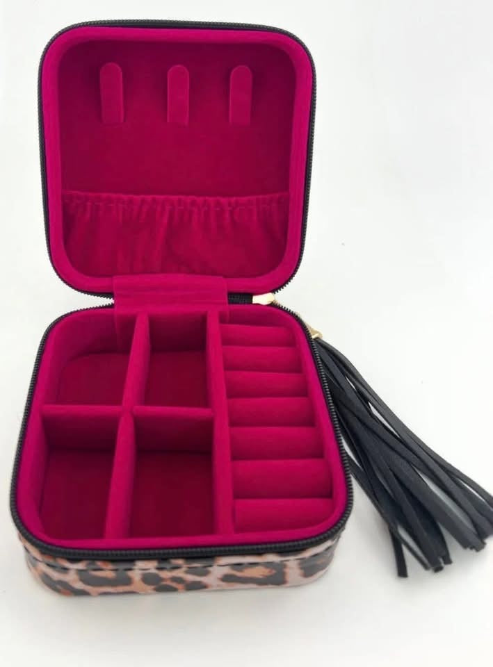 Leopard Jewlery Case