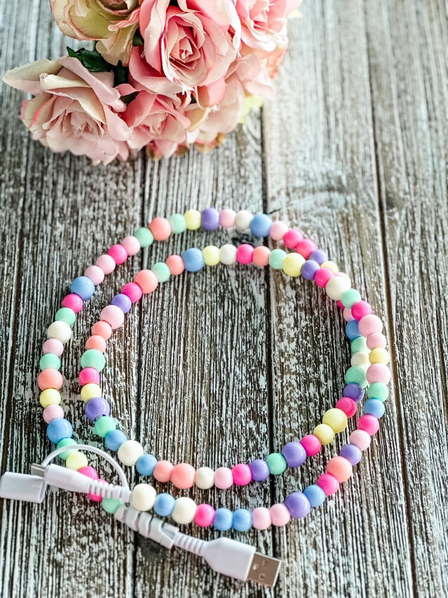 Beaded Phone Charger
