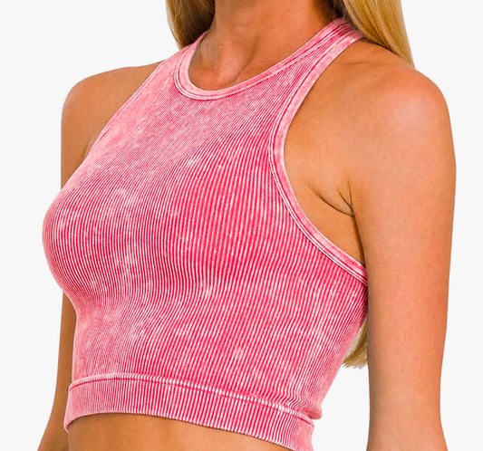Ribbed Racerback Tank