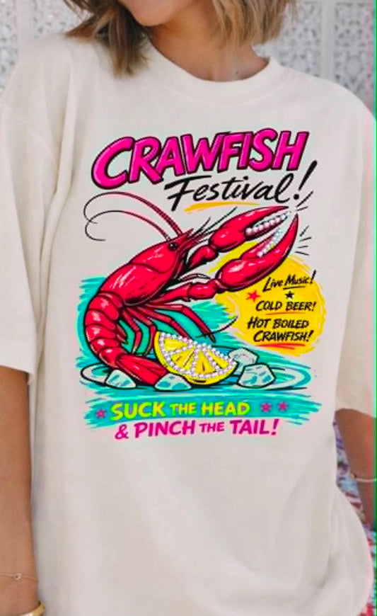 Bling Crawfish Tee